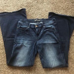 EEUC Express flare jeans size 12 L long